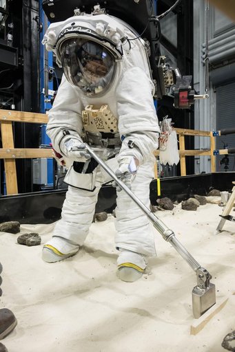 Artemis III Lunar Spacesuit Testing