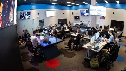 A view inside the Science Evaluation Room (SER) in Mission Control -- jsc2026e019925