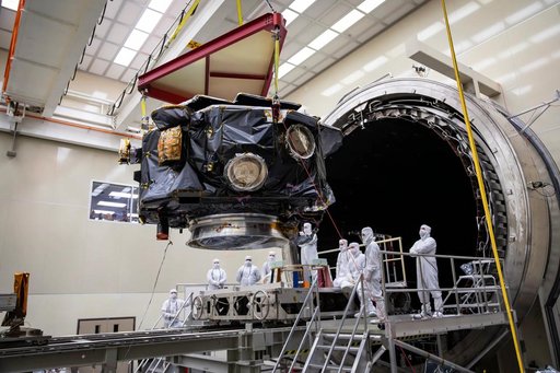 NASA’s IMAP Arrives at NASA Marshall For Testing in XRCF