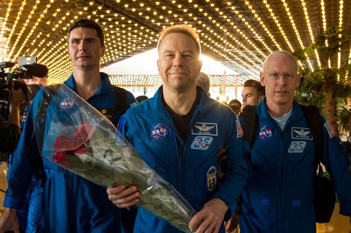 Expedition 47 Soyuz TMA-19M Landing