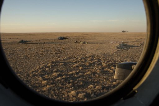 Expedition 48 Soyuz TMA-20M Landing