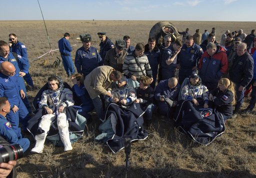 Expedition 50 Soyuz MS-02 Landing
