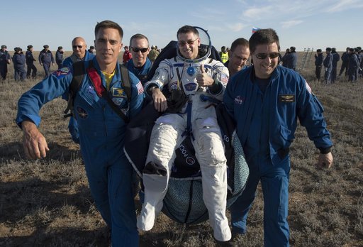Expedition 50 Soyuz MS-02 Landing