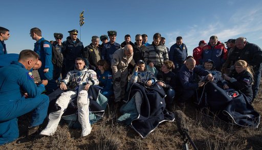 Expedition 50 Soyuz MS-02 Landing