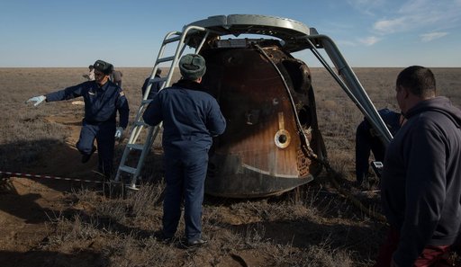 Expedition 50 Soyuz MS-02 Landing
