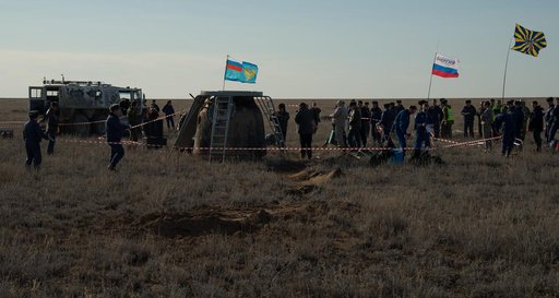 Expedition 50 Soyuz MS-02 Landing