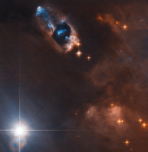 Hubble Captures Smoking Gun of a Newborn Star