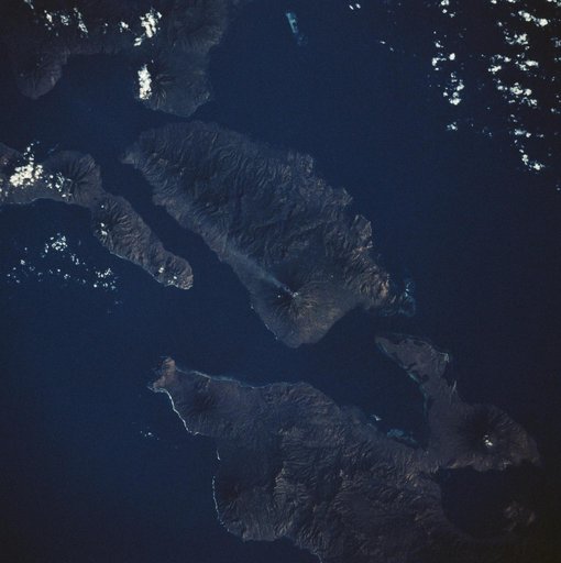 Earth observations taken during STS-8 mission