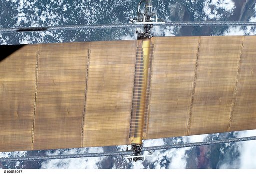Hubble solar array