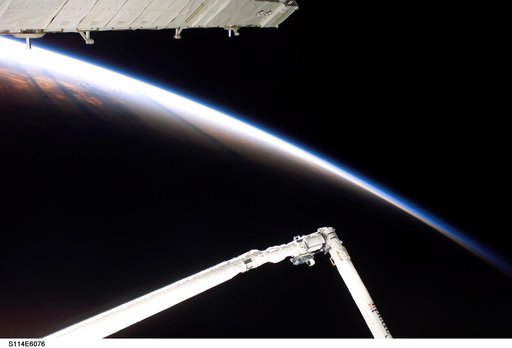 Earth's horizon