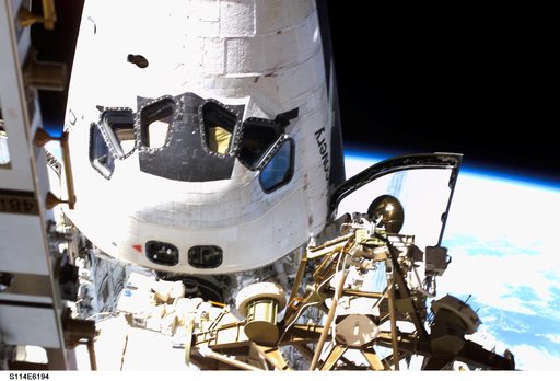 Discovery forward nose cone