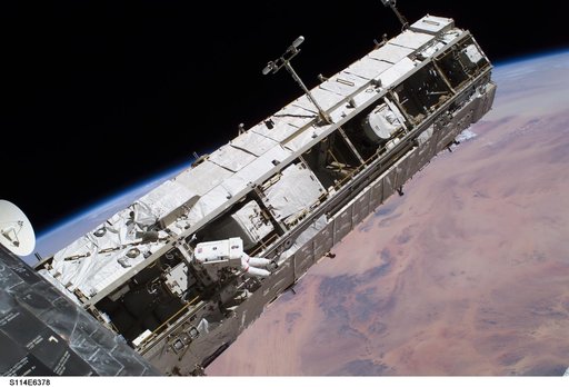 P1 truss seen during EVA 3