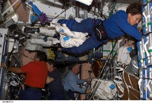 Crew in Node 1