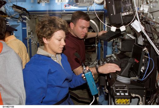 Collins and Kelly  in U.S. Laboratory