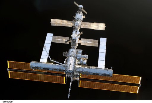 Survey of the ISS during flyaround