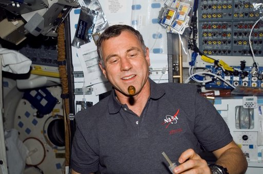 View of Williams on the MDDK during STS-118/Expedition 15 Joint Operations