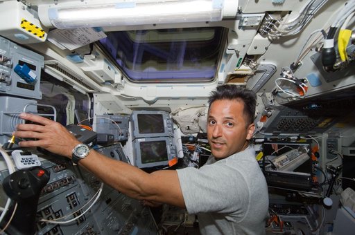 Acaba on Flight Deck (FD)