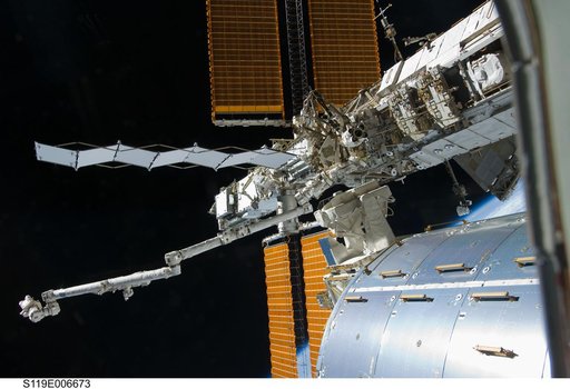 STS-119 Extravehicular Activity (EVA) 1 S6 Truss Umbilical Mate OPS
