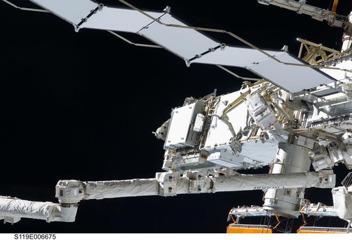 STS-119 Extravehicular Activity (EVA) 1 S6 Truss Umbilical Mate OPS