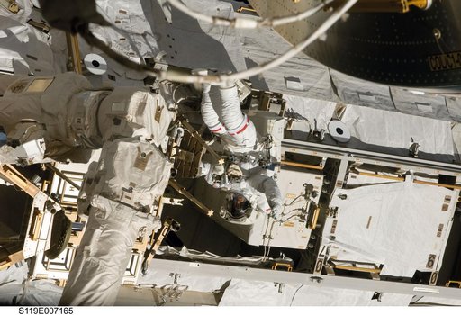STS-119 Extravehicular Activity (EVA) 3 Clean-Up OPS