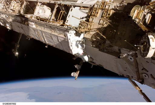 EVA 2 - Tani on S1 truss.