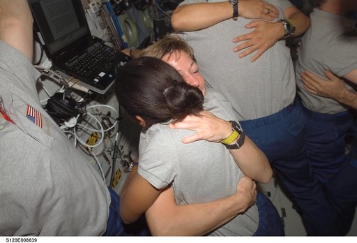 STS-120 / Expedition 16 crew bid farewell
