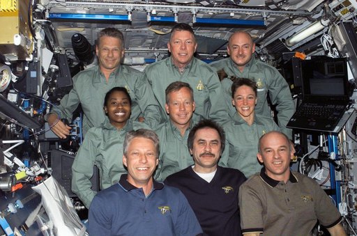 STS-121 and Expedition 13 group photo taken during STS-121 / Expedition 13 joint operations