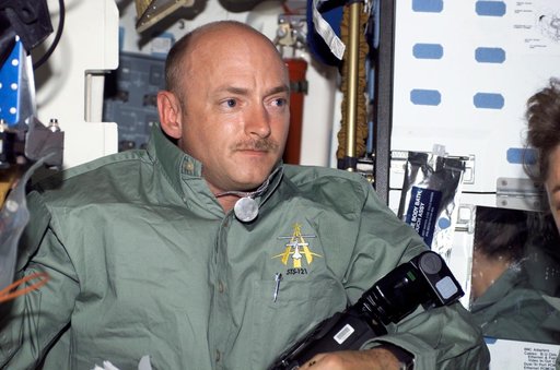 Kelly on the MDK during STS-121 / Expedition 13 joint operations