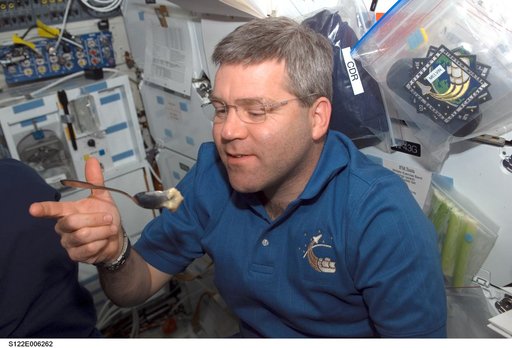 Frick on MDDK during STS-122