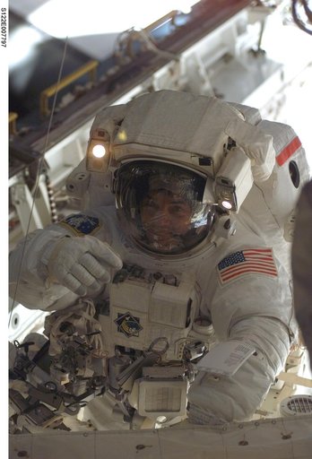 Walheim during EVA 1