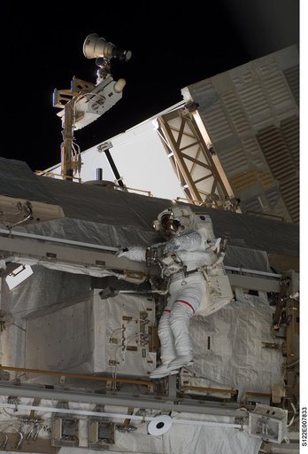 Walheim during EVA 1