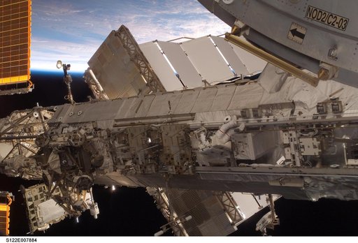 Walheim during EVA 1