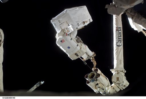 Walheim during EVA 2