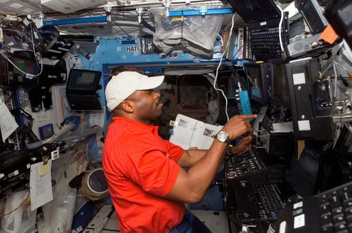 Melvin in the U.S. Lab