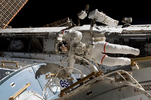 Walheim during EVA 3