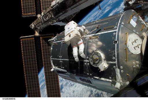 Walheim during EVA 3