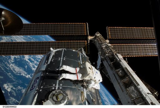 Walheim during EVA 3