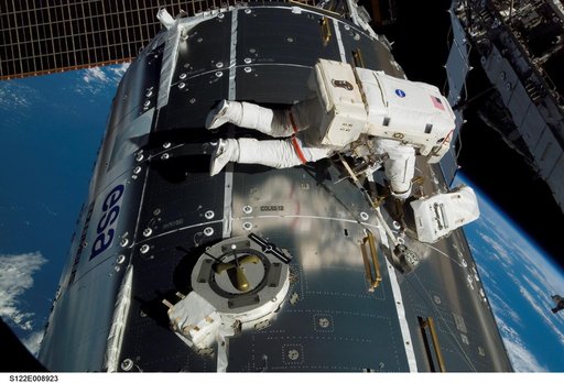 Walheim during EVA 3