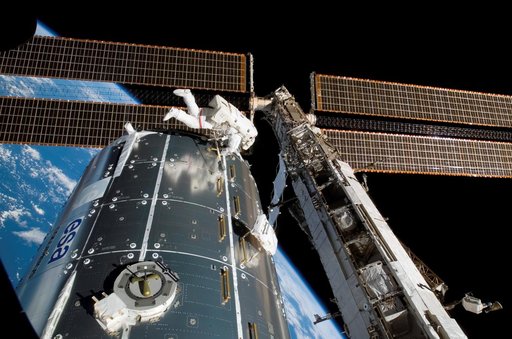 Walheim during EVA 3