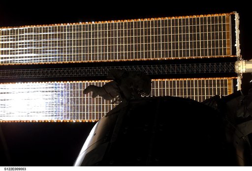 Walheim during EVA 3