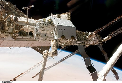 Dextre taken during Expedition 16 / STS-123 Joint Operations