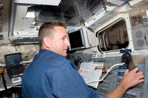 Ham on flight deck