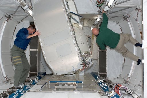 Rack installation in the JPM