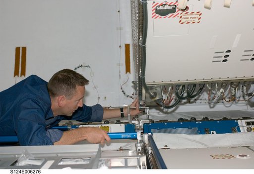 Rack installation in the JPM