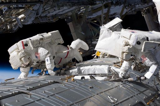 STS-124 EVA 2 JEM Zenith ACBM Prep