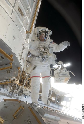 EVA 2 - Fossum on JEM Kibo