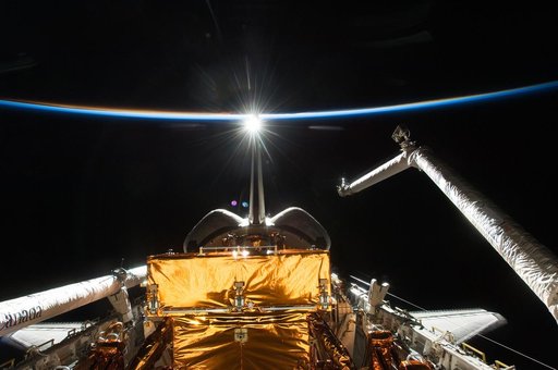 View of Atlantis' Payload Bay