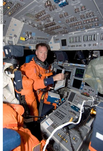 Ferguson on FD during STS-126
