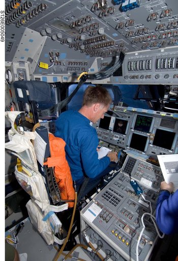 Ferguson on FD during STS-126
