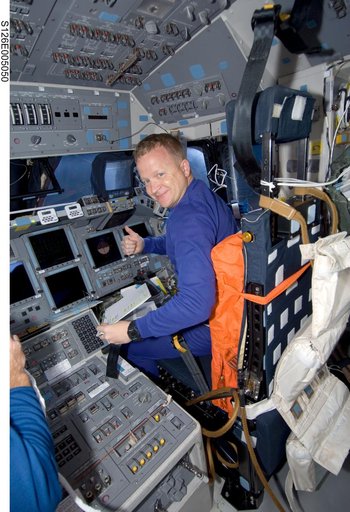 Boe on FD during STS-126